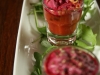 Smoked Bloody Mary Shots with Beetroot Foam